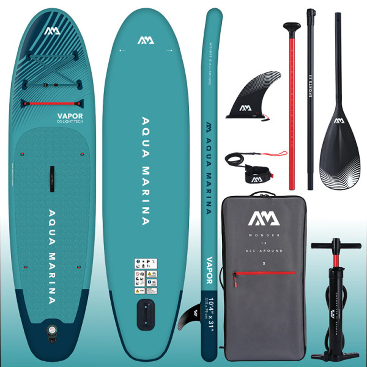 Aqua Marina Vapor All-Around iSUP 10’ 4